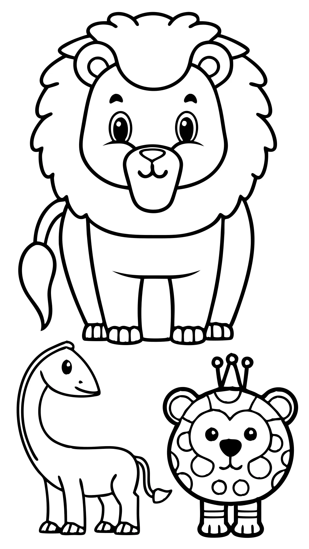 coloriages de zoo gratuit